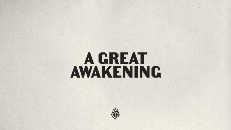 A Great Awakening (Official Lyric Video)